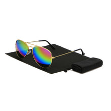'Mirrored' Aviators Sunglasses
