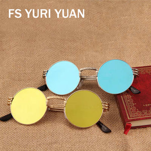 'Retro Steam Punk'  Round Sunglasses