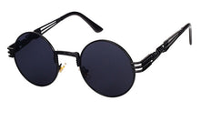 'Retro Steam Punk'  Round Sunglasses