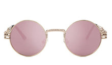 'Retro Steam Punk'  Round Sunglasses