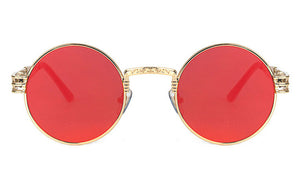 'Retro Steam Punk'  Round Sunglasses