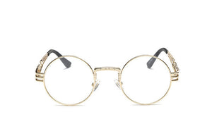 'Retro Steam Punk'  Round Sunglasses