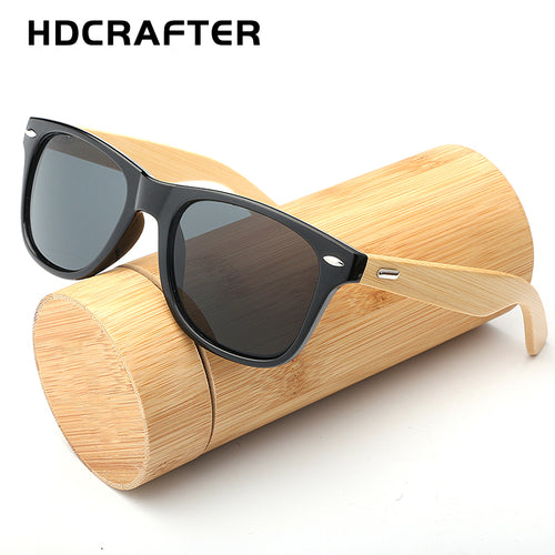 'Retro Wood' Bamboo Sunglasses