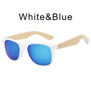 'Retro Wood' Bamboo Sunglasses
