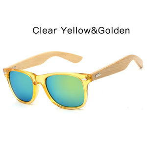 'Retro Wood' Bamboo Sunglasses