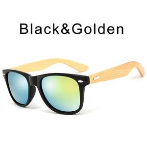 'Retro Wood' Bamboo Sunglasses