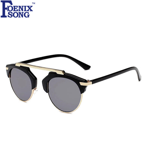 'Vintage' Round Eye Sunglasses