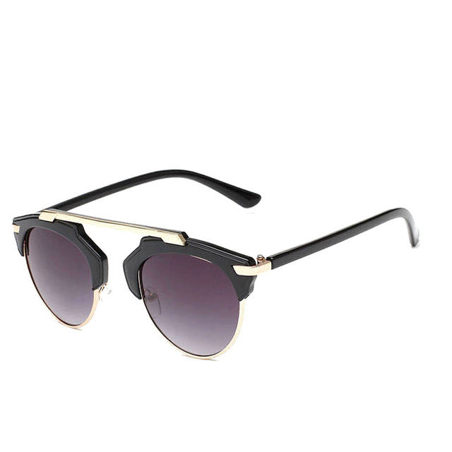 'Vintage' Round Eye Sunglasses