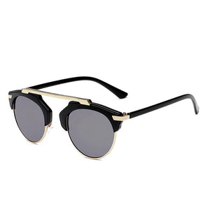 'Vintage' Round Eye Sunglasses