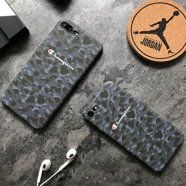 Champion 'Grey' Camo Case