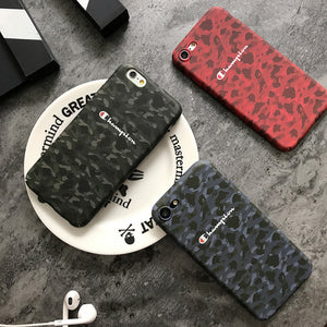Champion 'Black' Camo Case