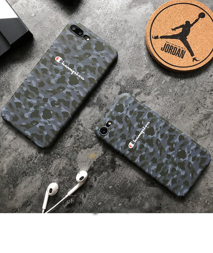 Champion 'Grey' Camo Case