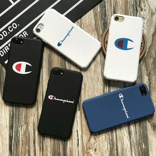 Champion 'Black Logo' Case
