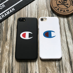 Champion 'Black Logo' Case