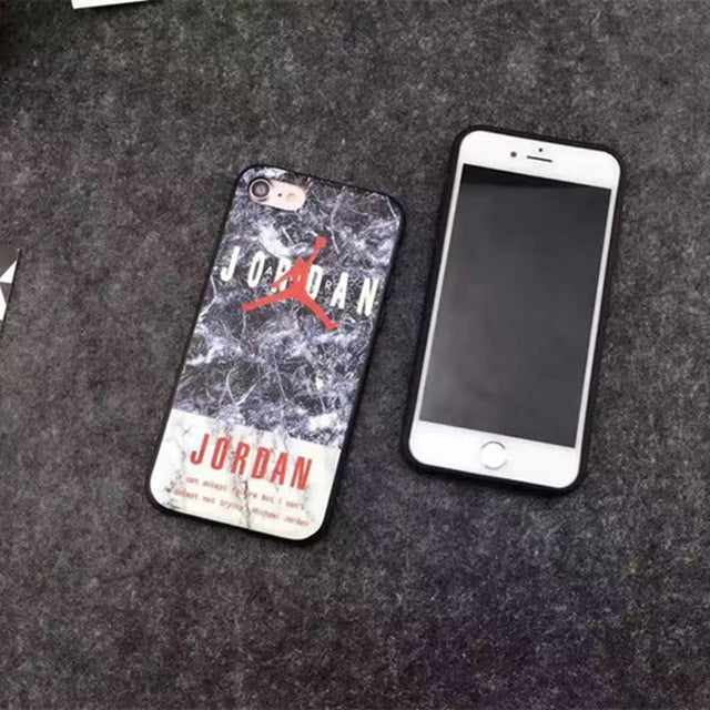 Luxury Design Marble Jumpman Jordan Case