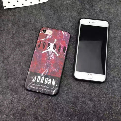 Luxury Design Marble Jumpman Jordan Case