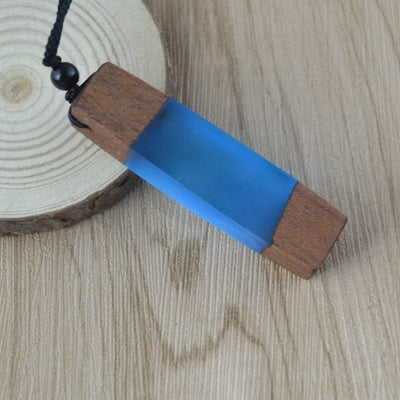 Enchanted Wood Resin Necklace