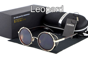 'Hendrix' Round Glass Sunglasses