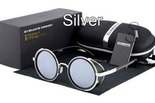 'Hendrix' Round Glass Sunglasses